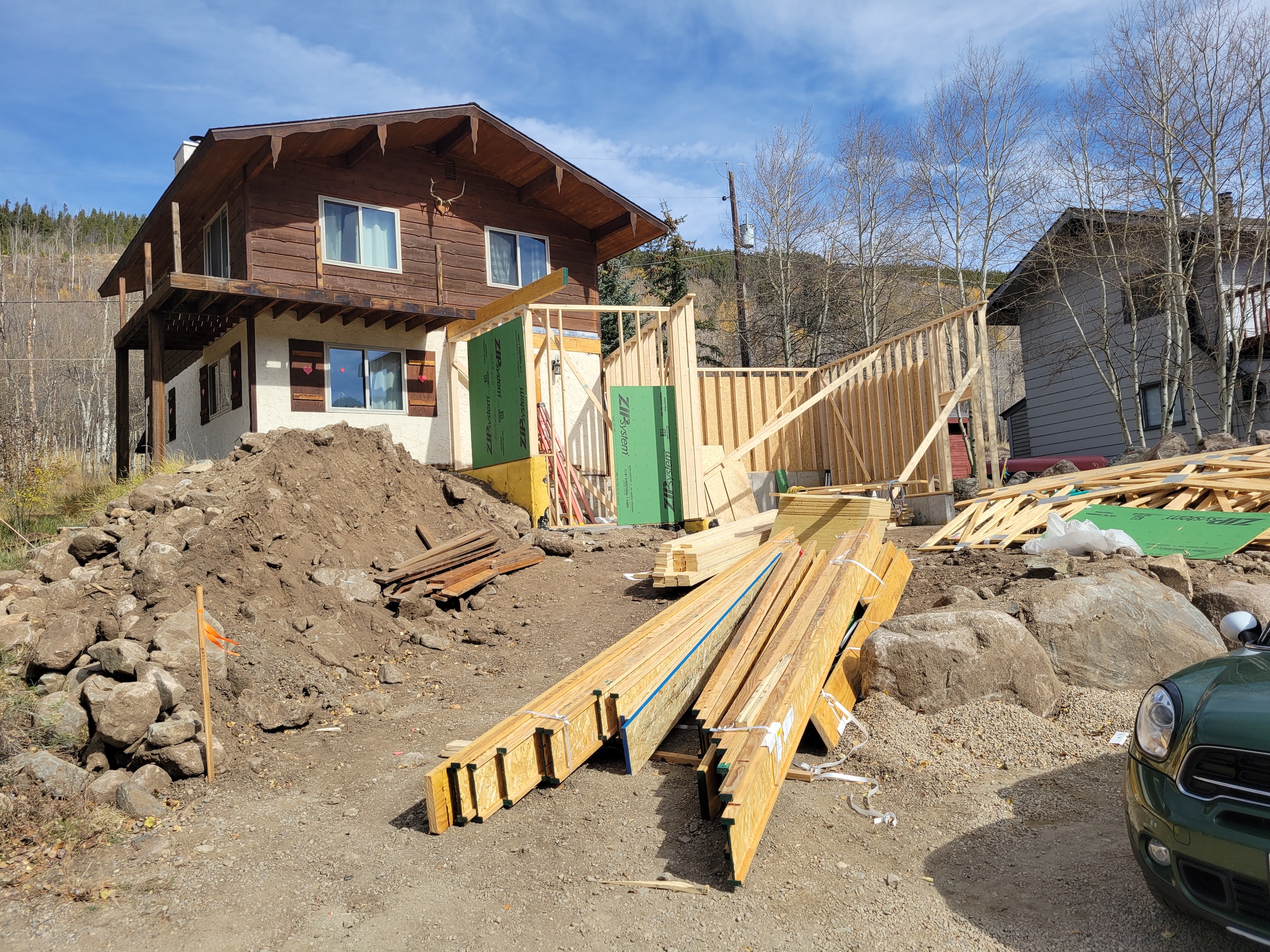 Keystone Chalet in Process