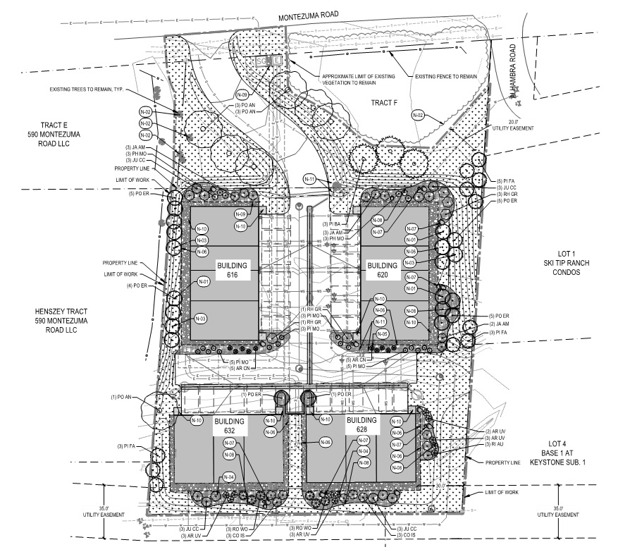 Camber Townhomes Site Plan
